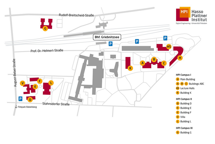 Campus Map: Enlarge on Click