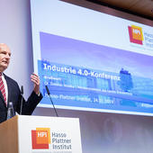 Dr. Woidke auf der Industrie 4.0 Konferenz_Foto: HPI/K.Herschelmann