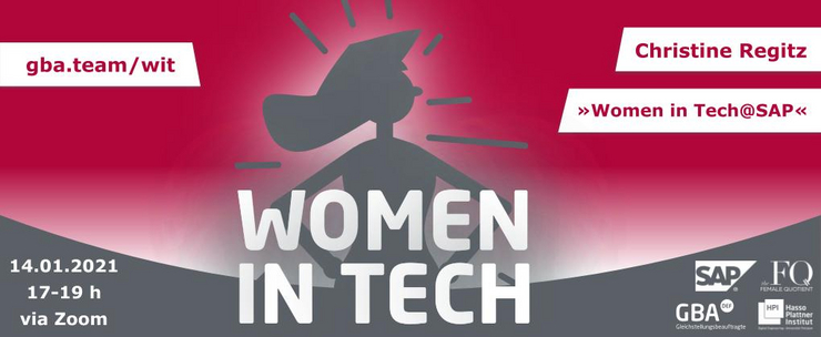1. Women in Tech Talk 2021 am 14. Januar
