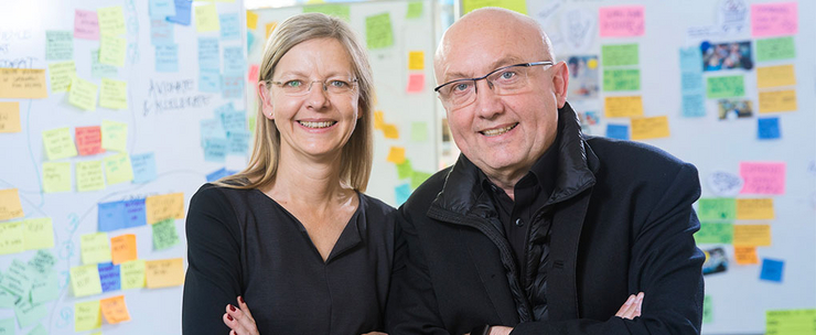 Prof. Ulrich Weinberg und Dr. Claudia Nicolai