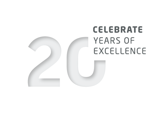 [Translate to Englisch:] Logo 20 Jahre HPI